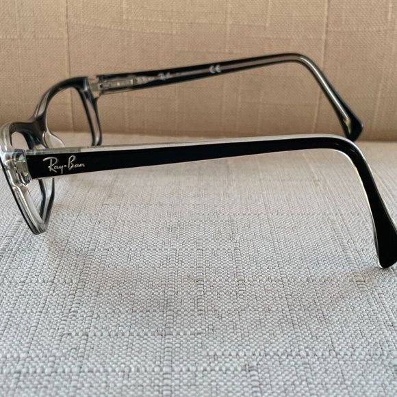 Ray-Ban Women Eyeglasses Black/Clear RB1550 18[]15 130 small face - Picture 8 of 11